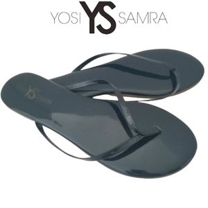 YOSI SAMRA Roee Leather Flip Flop Size 11